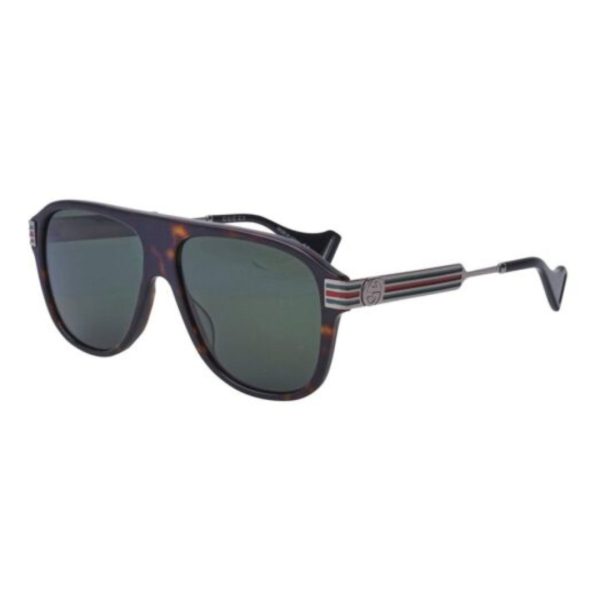 GUCCI GG0587S-002 MEN SUNGLASSES HAVANA