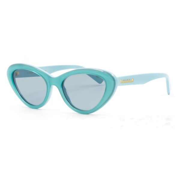 GUCCI GG 1170S 003 WOMEN SUNGLASSES LIGHT-BLUE