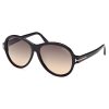 TOM FORD TF 1033 01B Women Sunglass Shiny Black - Image 2