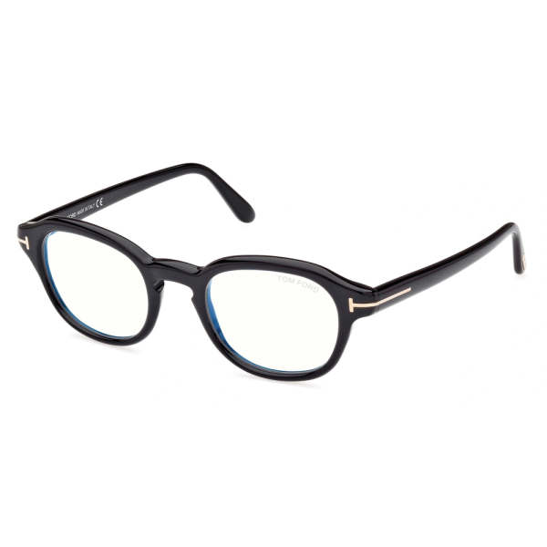 TOM FORD FT 5871-B 001 Men Optical Frame SHINY BLACK - Image 2