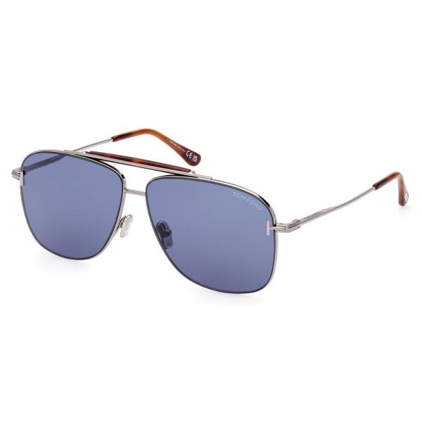 Shop TOM FORD TF 1017 14V Men Sunglasses - Image 2