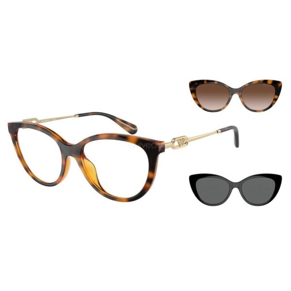 EMPORIO ARMANI EA 4213U- 5026/1W Women Optical Frame Havana - Image 2