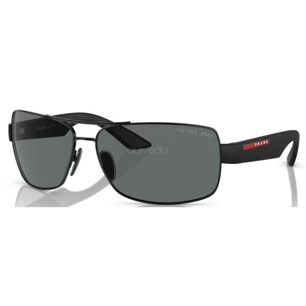 PRADA SPS 50Z 1AB 02 Men Sunglass Black - Image 2