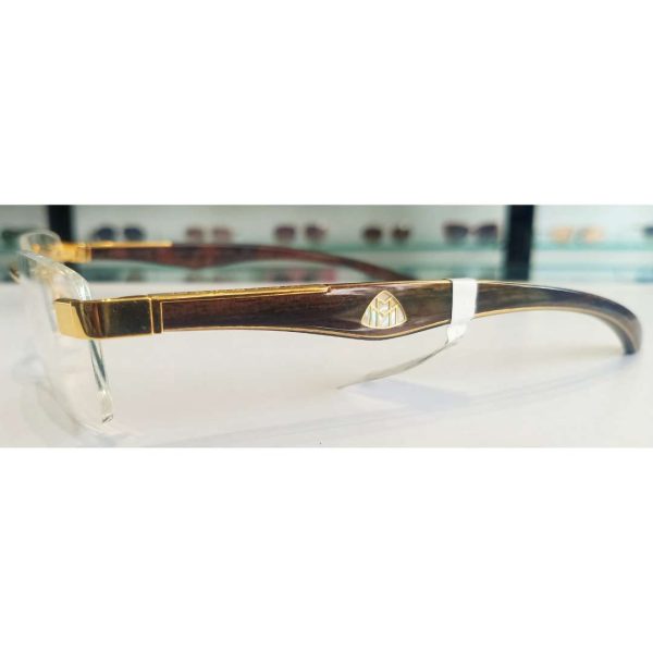 MAYBACH THE ARTIST III G-WAR-Z25 Men Optical Frame Gold Plated Titanium - Image 2