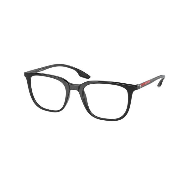 PRADA VPS 01O 1AB-1O1 Men Optical Frame BLACK - Image 2