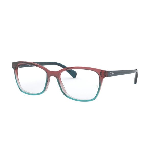 Ray-Ban RB 5362 5834 Women Optical Frame Burgundy White & Blue - Image 2