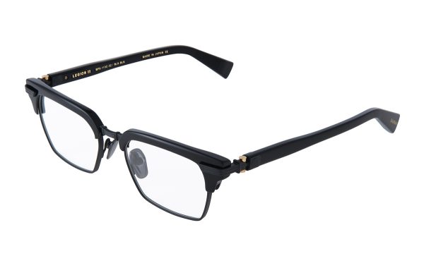 BALMAIN BPX-113C-52 Unisex Optical Frame BLACK, golden - Image 2