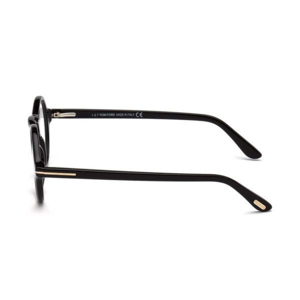 TOM FORD TF5526 001 Unisex Optical Frame BLACK - Image 3