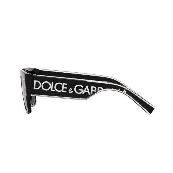 DOLCE&GABBANA DG 6184 501/87 Men Sunglasses BLACK - Image 3
