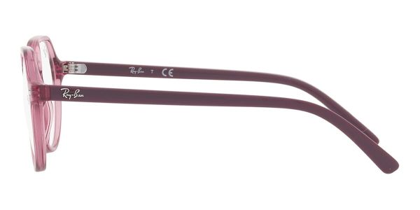 Ray-Ban RB9095V 3898 Kid Optical Frame Transparent Pink - Image 3