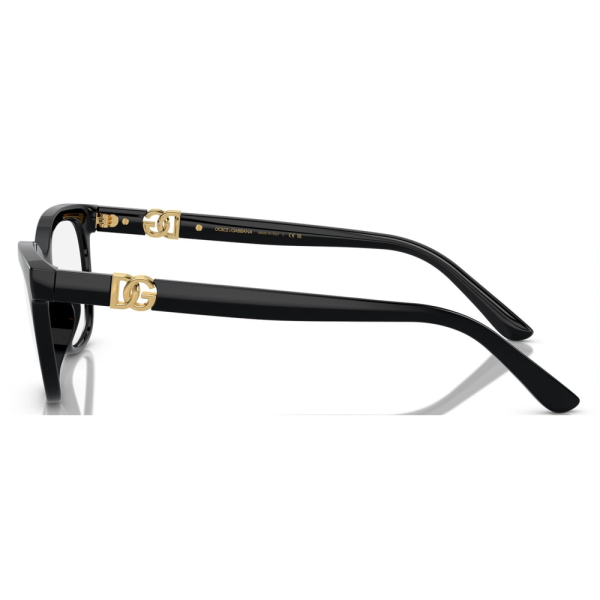 DOLCE&GABBANA DG 5106-U 501 Women Optical Black - Image 3
