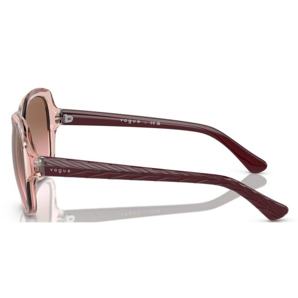 VOGUE VO 2871-S 286414 Women Sunglasses Transparent Pink - Image 3