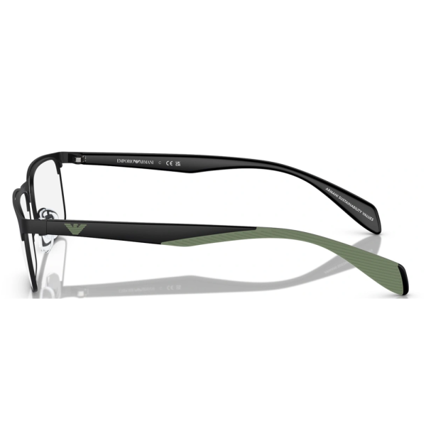 EMPORIO ARMANI EA 1149 3001 Men Optical Matte Black - Image 3