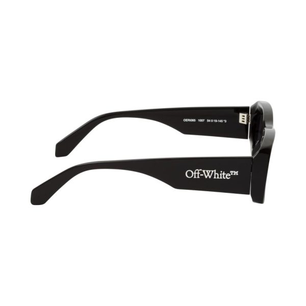 OFF-WHITE OERI065 1007 Unisex Sunglasses BLACK - Image 3