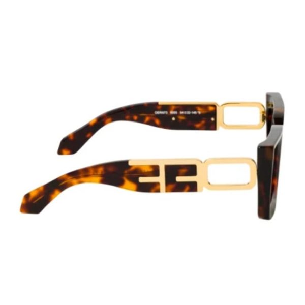 OFF-WHITE OERI073 6055 Unisex Sunglasses HAVANA - Image 3