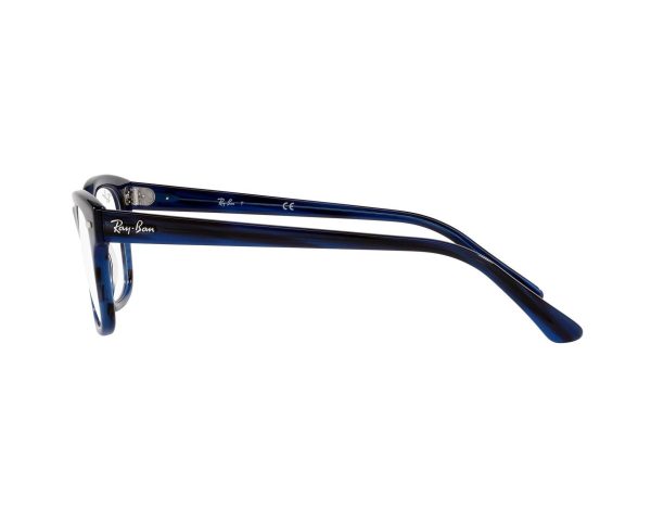 Ray-Ban RB5383 8053 Unisex Optical Frame Havana Blue - Image 3
