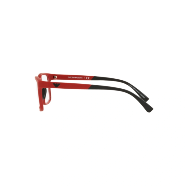 EMPORIO ARMANI EA 3203 5001 Men Optical Frame MATTE RED - Image 3