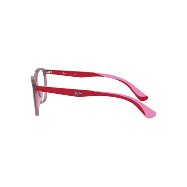 Ray-Ban RB1598 3777 Kid Optical Frame Transparent Red - Image 3
