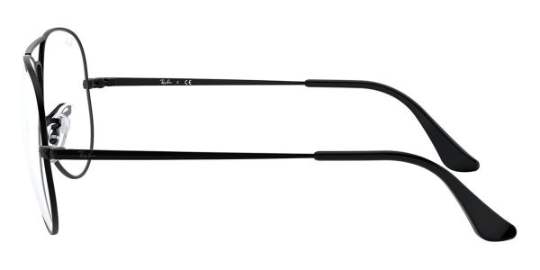 Ray-Ban RB6489 2503 Unisex Optical Frame Matte Black - Image 3