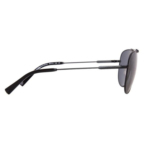 COACH HC 7087 900381 Aviator Men Sunglasses Matte Black - Image 3