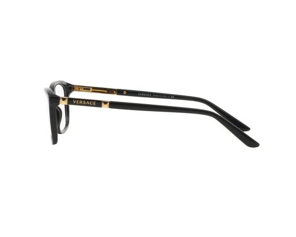 VERSACE VE3186 GB 1 Women Optical Frame BLACK - Image 3