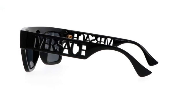VERSACE VE4430U GB1/87 3N Men Sunglasses BLACK - Image 3