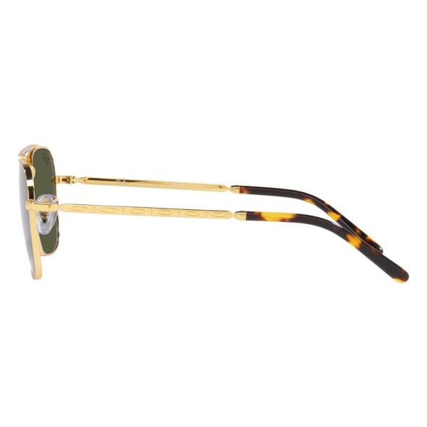 Ray-Ban RB3636 9196/31 Unisex Sunglasses Polished Gold - Image 3