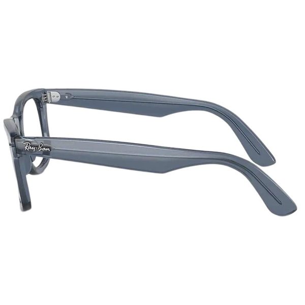 Ray-Ban RB4340-V 8223 Unisex Optical Frame Polished Transparent Dark Blue - Image 3