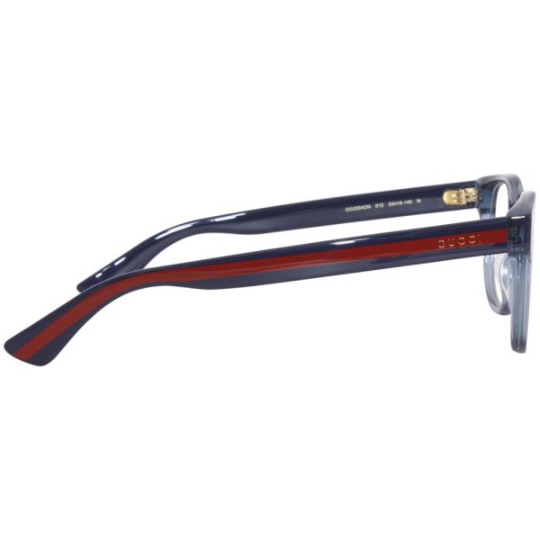 Gucci GG0004ON-012 Men Optical Frame BLUE - Image 3