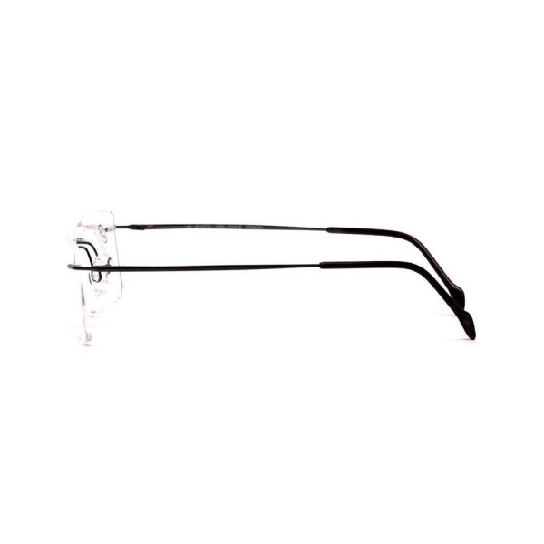 STEPPER SI-4271B F092 52 Unisex Optical Frame Matte Black - Image 3