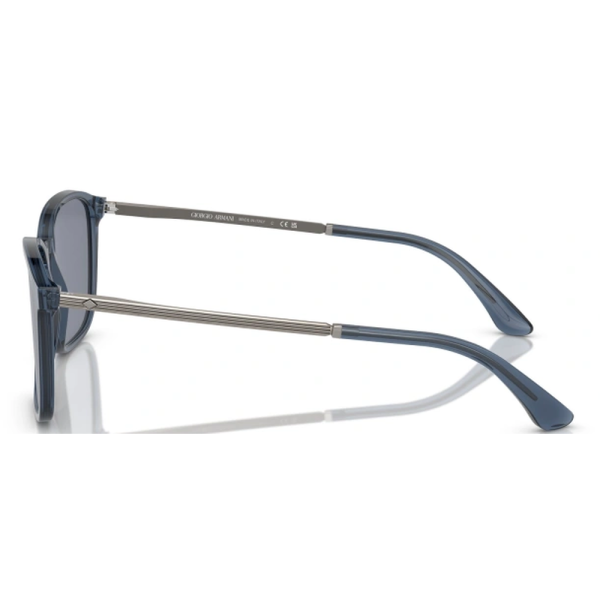 GIORGIO ARMANI AR 8197 6035/19 Men Sunglasses Transparent Blue - Image 3