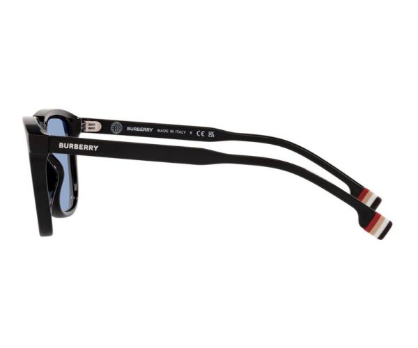 BURBERRY B 4381U 3001/72 Men Sunglasses BLACK - Image 3