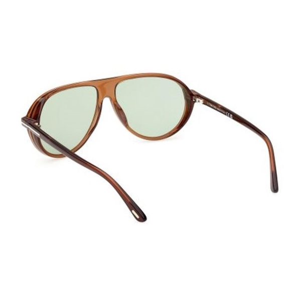 TOM FORD FT 1023 48N Men Sunglasses Transparent brown - Image 3