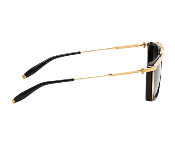 AKONI AKS-205A-57 Men Sunglasses Gold - Black - Image 3