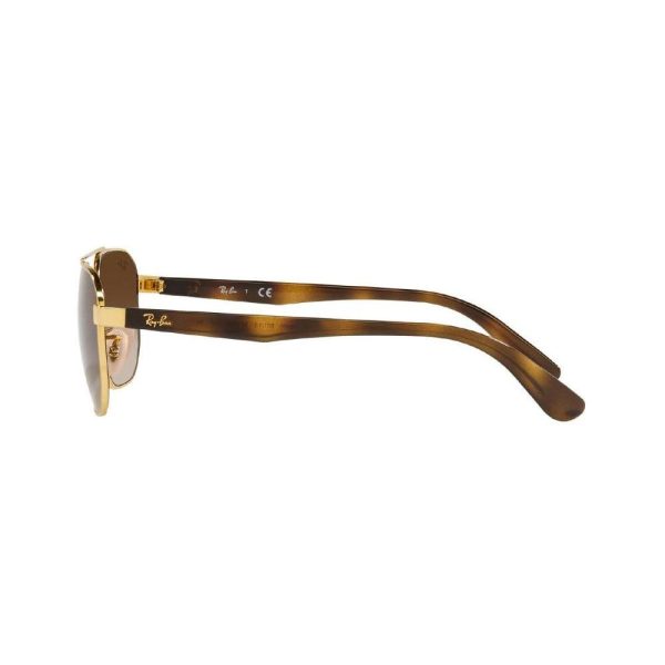 Ray-Ban RB 3693I 001/13 Unisex Sunglasses GOLD - Image 3