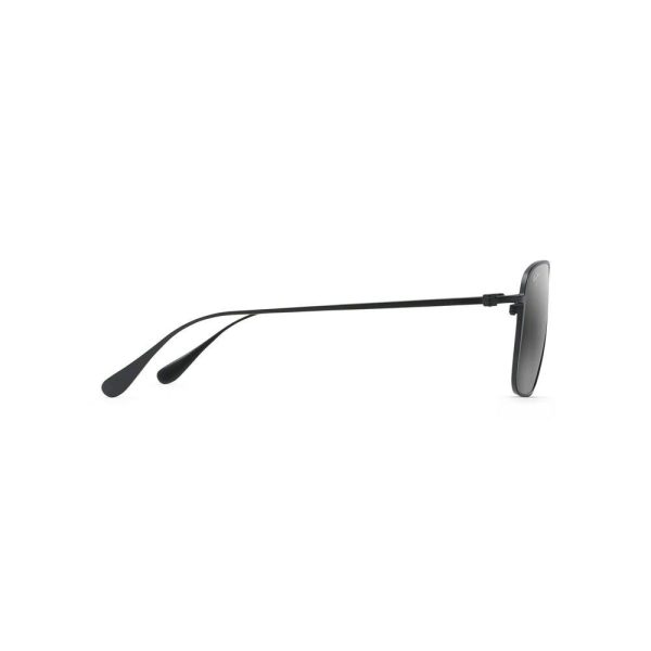 MAUI JIM MJ 541-2M Men Sunglasses Matte Black - Image 3