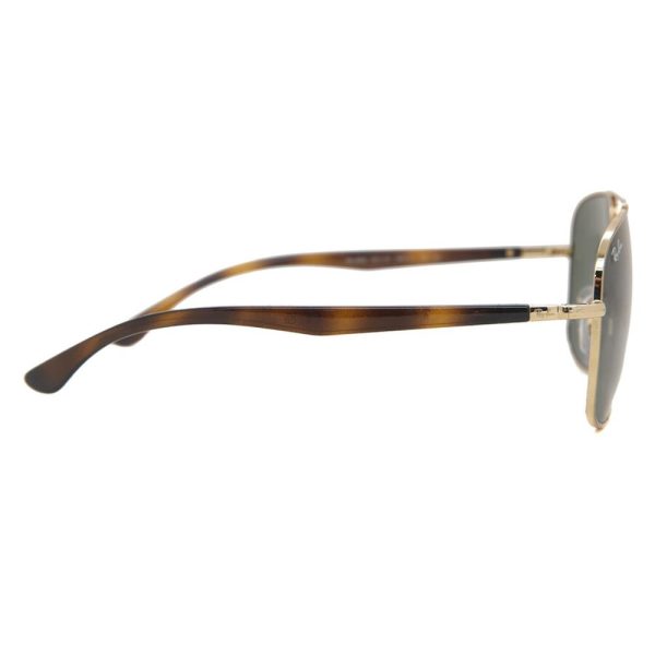 Ray-Ban RB3683 001/31 Unisex Sunglasses GOLD - Image 3