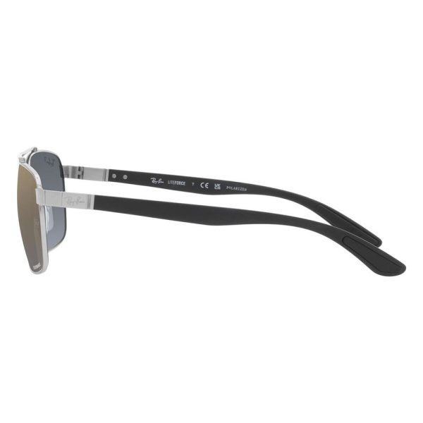 Ray-Ban RB 3701 003/J0 Men Sunglasses Silver - Image 3