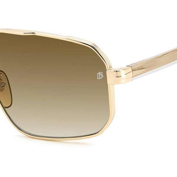 DAVID BECKHAM DB 7102/S LOJHA Men Sunglasses GOLD - Image 3