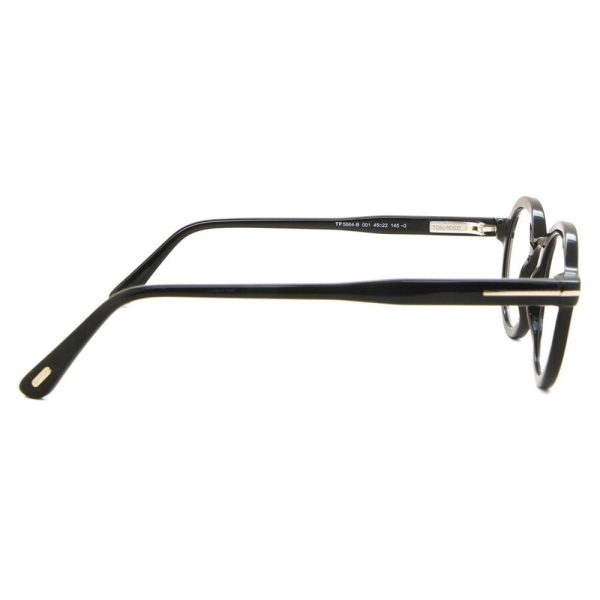 TOM FORD TF5664-B 001 Unisex Optical Frame Golssy Black - Image 3