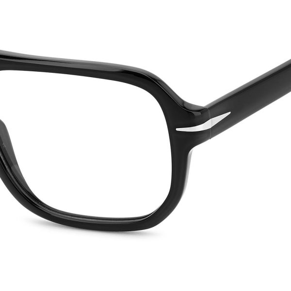 DAVID BECKHAM DB 7108 ANS Men Optical Frame BLACK - Image 3