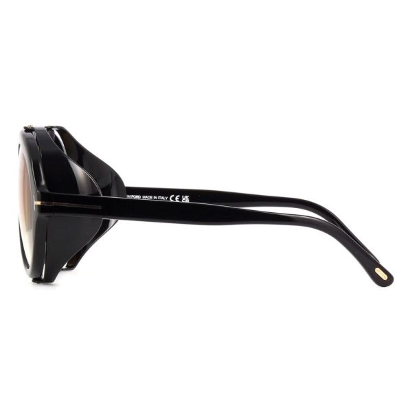 TOM FORD TF882 01B Men Sunglasses Shiny black - Image 3