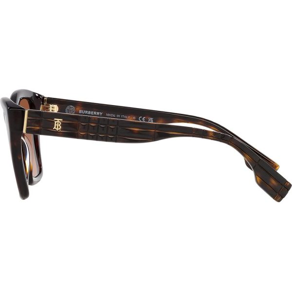 BURBERRY B 4391 3002/13 Women Sunglasses Dark Havana - Image 3
