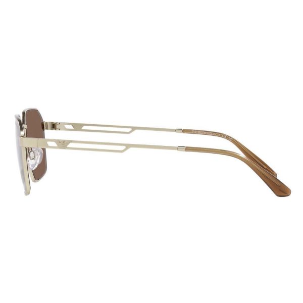 EMPORIO ARMANI EA 2140 3002/73 Men Sunglasses GOLD - Image 3