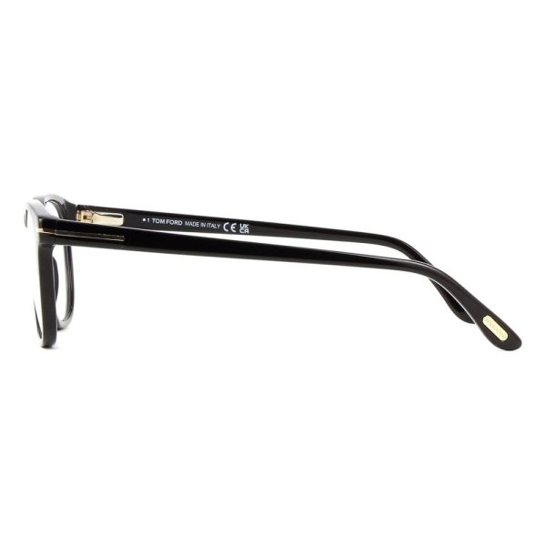 TOM FORD FT 5868-B 001 Men Optical Frame Shiny Black - Image 3