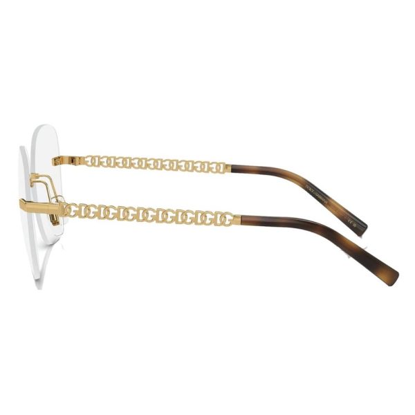 DOLCE&GABBANA DG 1352 02 Women Optical Gold - Image 3