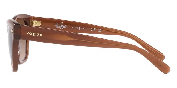 VOGUE VO5445-S 301013 Women Sunglasses Opal Brown - Image 3