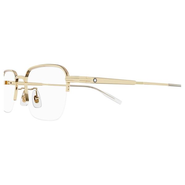 MONT BLANC MB0220OA 005 Men Optical Frame GOLD - Image 3