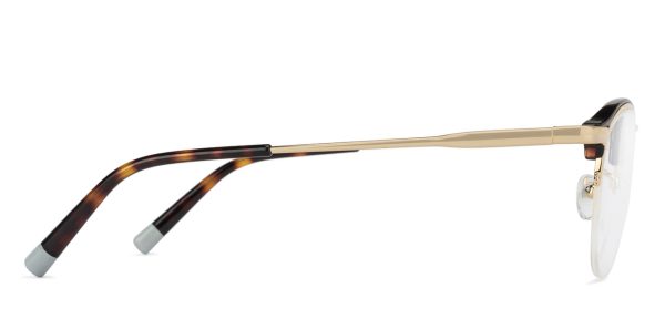 CALVIN KLEIN CK5465A 214 Unisex Optical Frame Golden Tortoise - Image 3