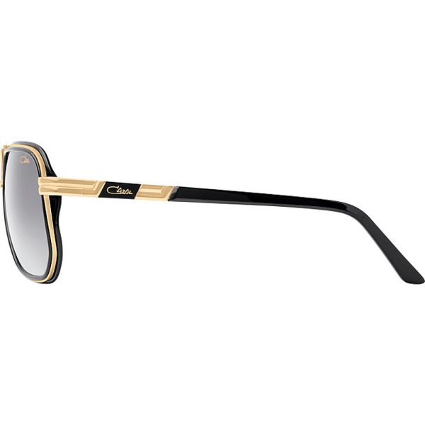 CAZAL CZ666 001 Men Sunglasses BLACK-GOLD - Image 3